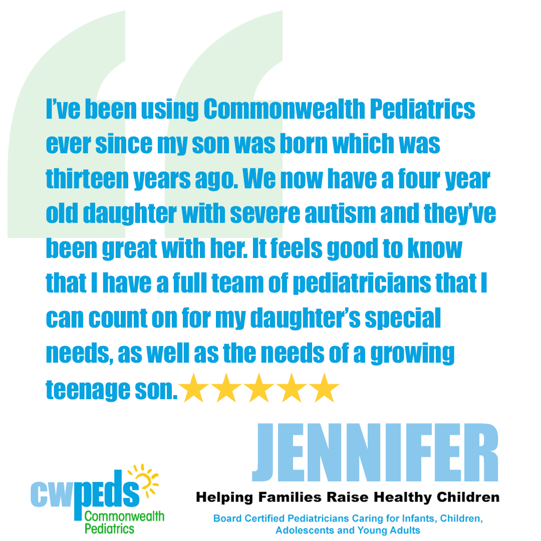 CommonwealthPed's tweet photo. We're so happy we get to care for your children, Jennifer. It's a pleasure watching them grow up! 😊 https://t.co/QbBSyfU05b https://t.co/g2xz6J4Ofu