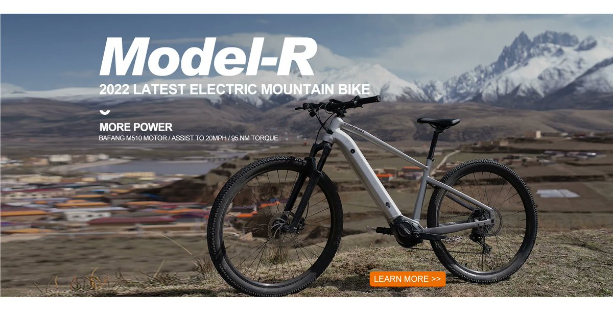 BAFANGElectric's tweet photo. Bafang X Cosmosworks
The Model-R by Cosmosworks is ready to redefine your bond with mother nature, containing the new M510 mid-motor #PoweredByBafang ⚙️⚡
Learn more, here: https://t.co/HhG0wfQbFT
#Bafang #EngineeredToMakeYouSmile #eBike #eBikes #MTB #eMTB #eBikeLife https://t.co/L3W9meK4Hz