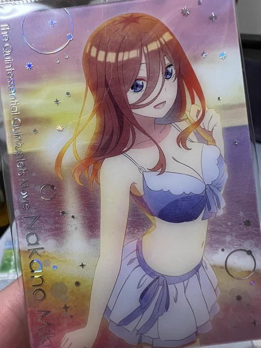 五等分の花嫁カードガチャ、これ大当たりじゃね??? 