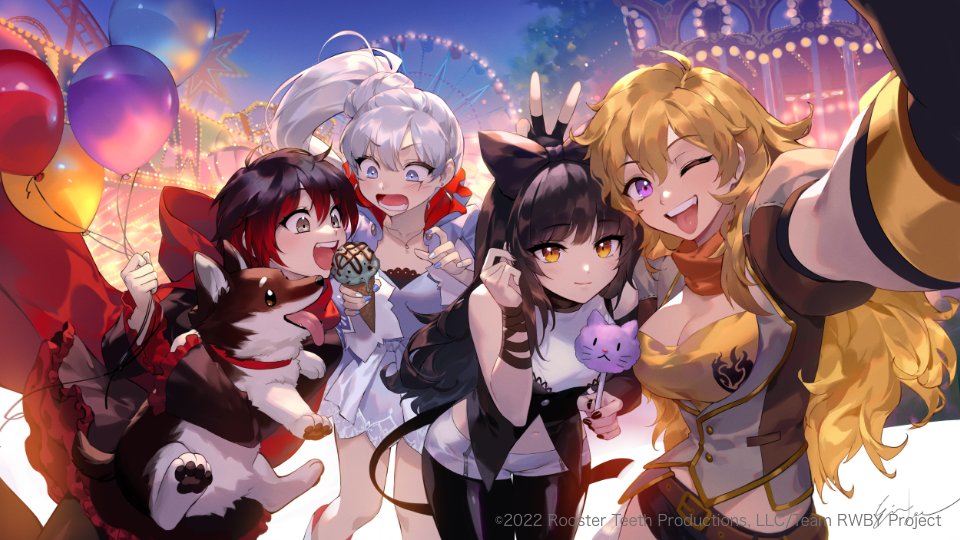 🌹 ———————————
"RWBY  Ice Queendom"
End card introduction
———————————— 🌹

Thank you for your viewing!
Introducing the end card of Chapter 12✨

illustration by #EinLee.