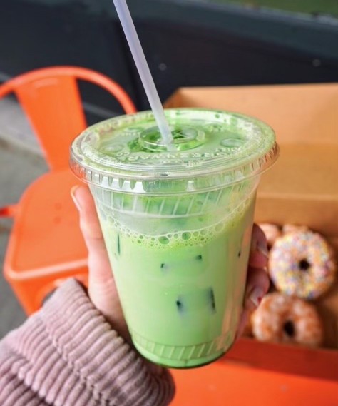 Shoutout <a href="/rishitea/">Rishi Tea & Botanicals</a> for the bomb matcha! We serve up this green tea goodness year-round! #matcha