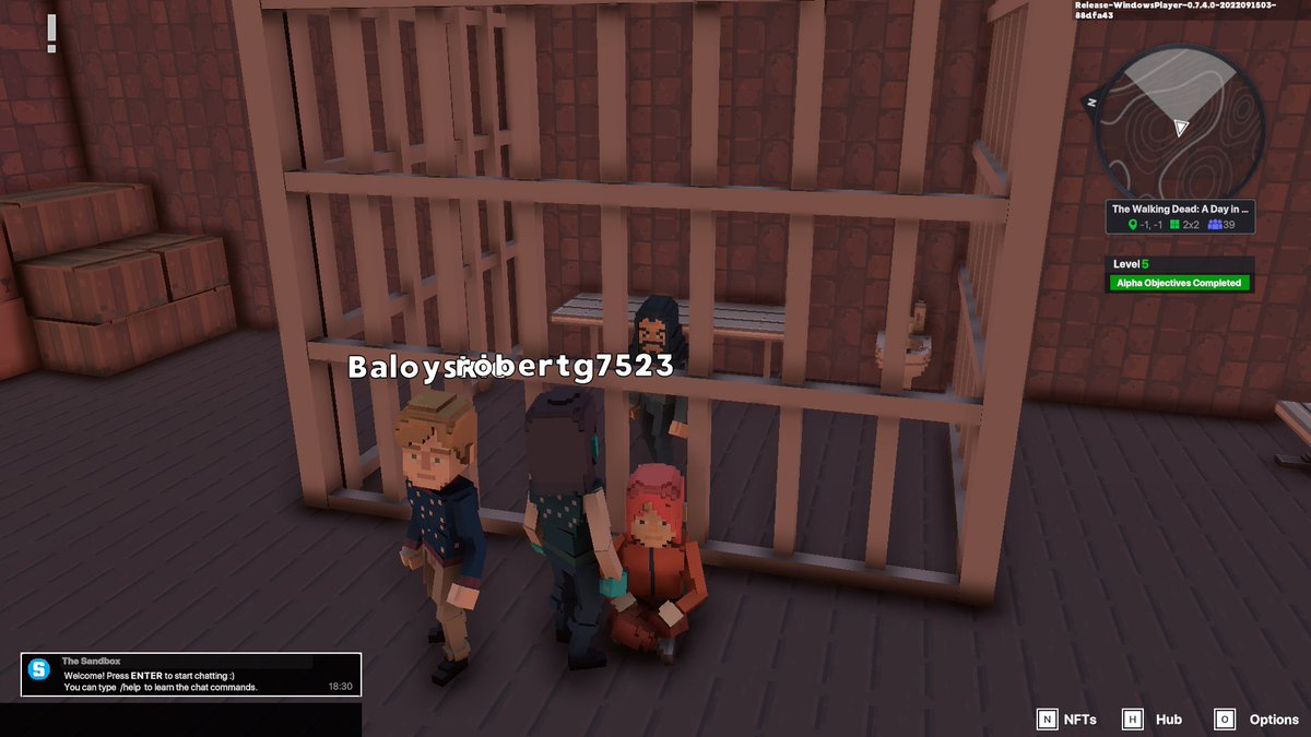 I just participated in the #SandboxAlphaS3Giveaway for a chance to win 500 SAND! Found Negan in Alexandria, check out my screenshot below!
👇