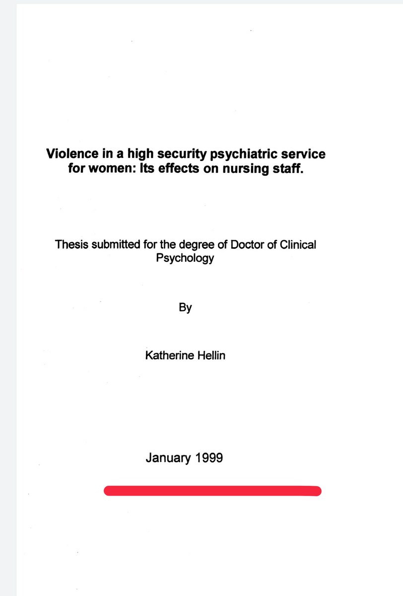 DivorcePioneer's tweet photo. @FCRCUK @fickyfung @isthisreallyfj @NuffieldFJO #hellin doctorate at Ashworth
Jan 1999
Same year as the Fallon report
https://t.co/s8y3kbsOYH https://t.co/cCz3wJ3xDJ