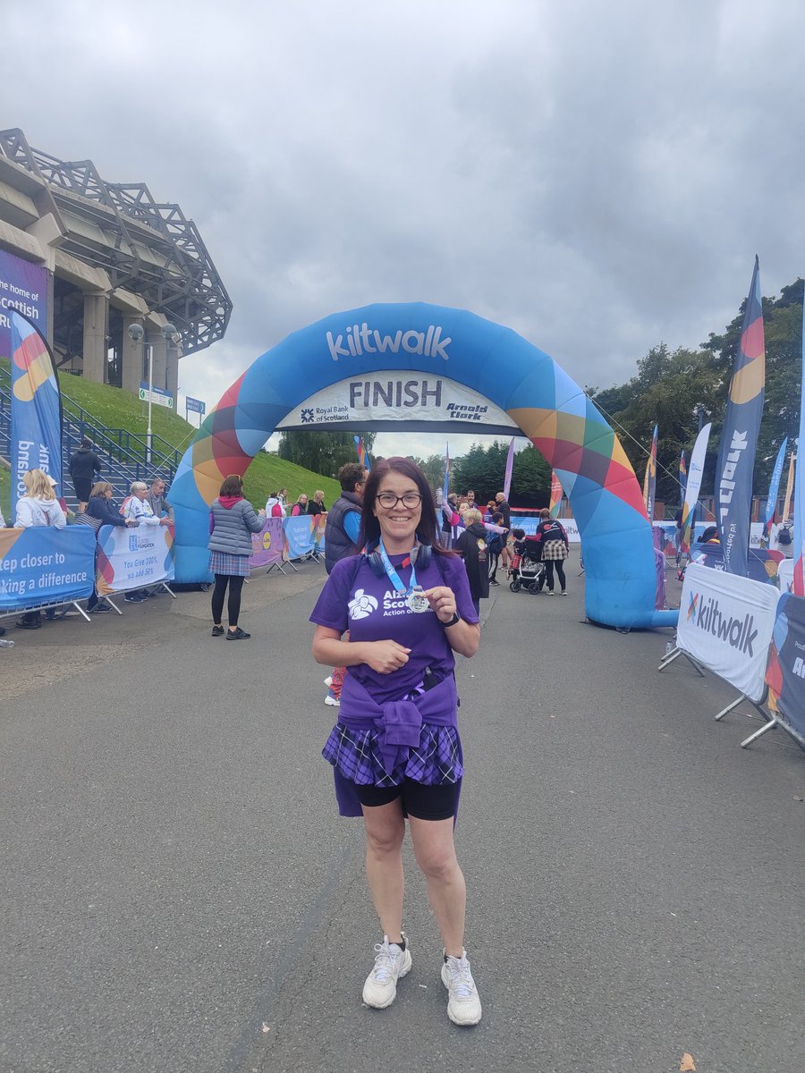 jomccran's tweet photo. @thekiltwalk Done #TheMightyStride I done the KiltWalk today in memory of my Dad and also for a charity very close to my heart @alzscot @coopuk @roanirving @204Dean @MichaelC7789 https://t.co/AzG7z5iGZ3