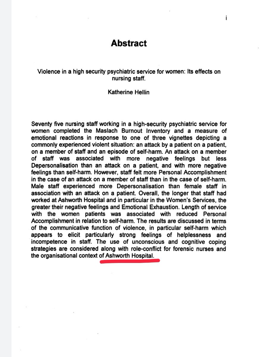 DivorcePioneer's tweet photo. @FCRCUK @fickyfung @isthisreallyfj @NuffieldFJO #hellin doctorate at Ashworth
Jan 1999
Same year as the Fallon report
https://t.co/s8y3kbsOYH https://t.co/cCz3wJ3xDJ