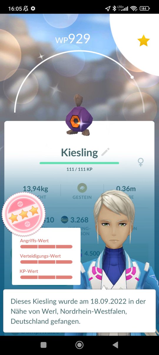 Spacemouse403's tweet photo. Was a shundo any good? 🤪 #pogo #pokemongo #egirl #gamergirl #roggenrola #shundo #cday #CommunityDay https://t.co/lAzFruVwWP