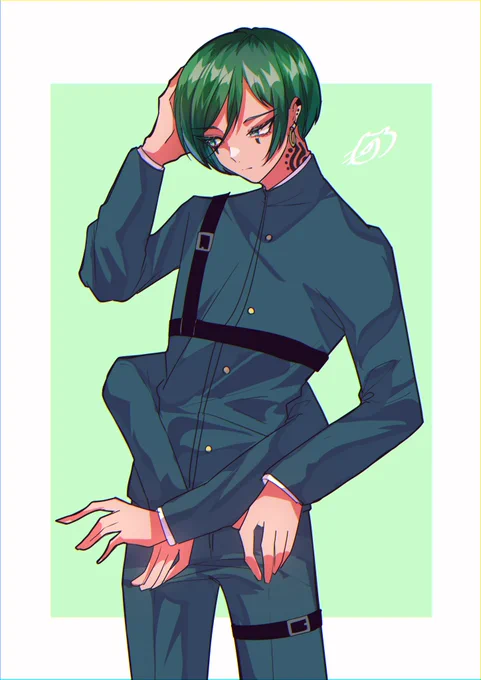 企画滑り込み参加っ!学ラン多腕っ子です～謎ベルト大好き #ホルモンのキャラ被り企画 