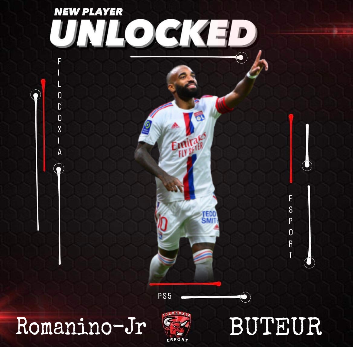 📝 𝘼𝙉𝙉𝙊𝙉𝘾𝙀 𝙈𝙀𝙍𝘾𝘼𝙏𝙊 📝

Buteur efficace qui fera tourner la tête des défenses adverses 🙃

Bienvenue <a href="/JrRomanino/">Romanino Jr</a> 🎉

《Très content de représenter Filodoxia ! Concernant mes test, très bonne mentalité et qualité de l'équipe et personnellement j'ai été très à l'aise》