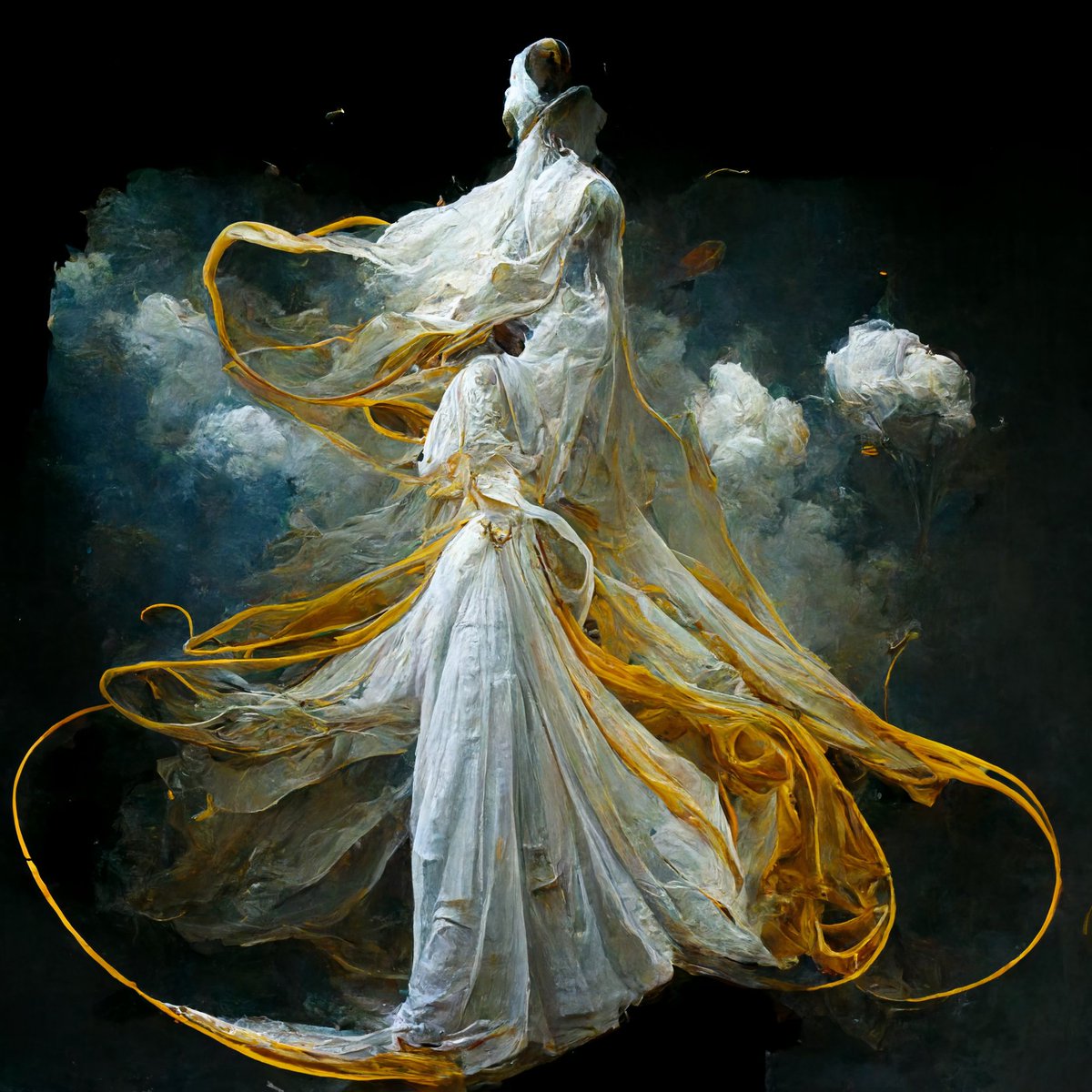 artimpaz's tweet photo. "Twirl" by  @artimpaz She is twirling with options and opportunity seeking to find herself.
#aiart #artcommunity #midjourney #aiartist #midjourneyart #digitalart #femaleartist #womaninart #hyperrealism #artcollector #artwork #artwork #artcollections https://t.co/gFkKJ0sSw5