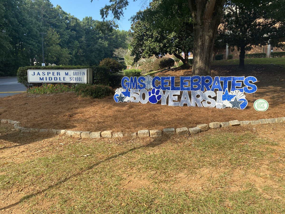 NButler12345's tweet photo. Griffin celebrates 50 years. 1972-2022. https://t.co/XFPZcpcXFh
