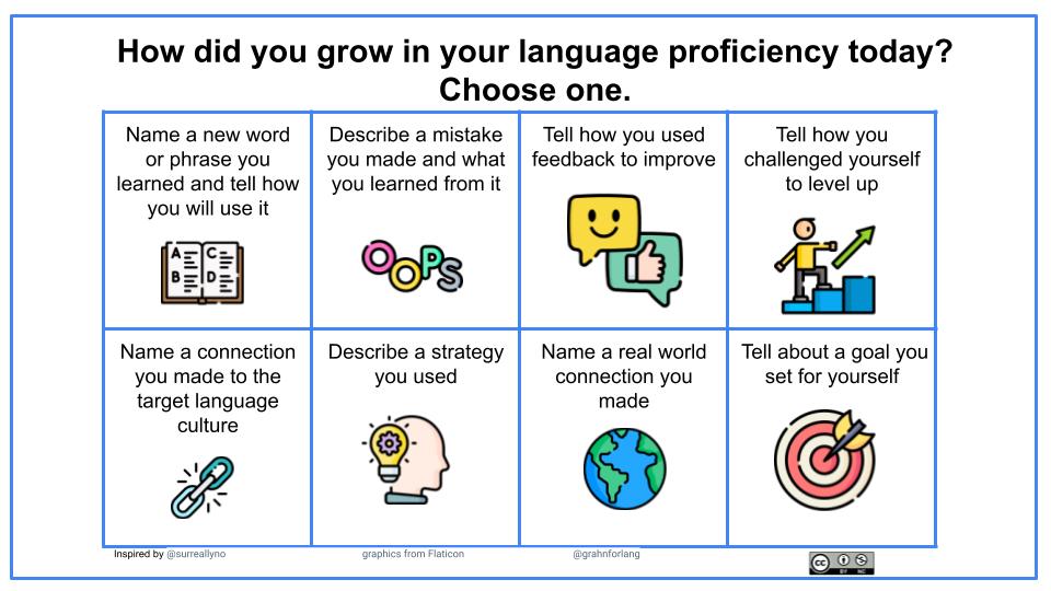 Teacher2Teacher (@teacher2teacher) on Twitter photo How do you include #StudentChoice in your instruction?
T <a href="/grahnforlang/">Leslie Grahn</a>'s exit ticket empowers Ss to pick how they'd like to reflect on their growth:
#TeacherTwitter #edchat How do you include #StudentChoice in your instruction?
T <a href="/grahnforlang/">Leslie Grahn</a>'s exit ticket empowers Ss to pick how they'd like to reflect on their growth:
#TeacherTwitter #edchat