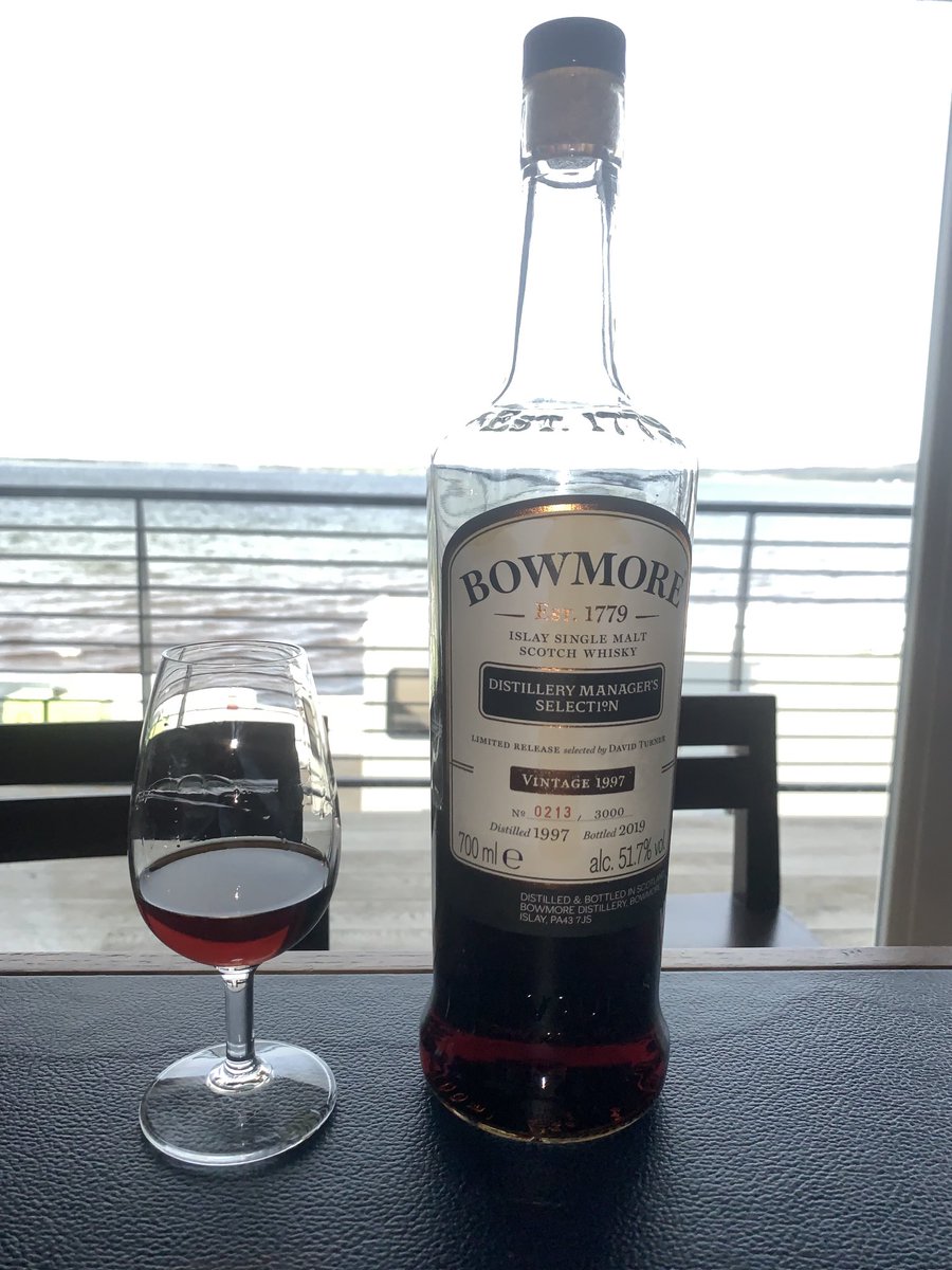 ⁦<a href="/bowmore/">Bowmore Whisky</a>⁩  Fir me there is not better dram than this and I have been fortunate to taste many Bowmore over  the years. Big thanks to all the boys and girls at the distillery that helped@make our visit so wonderful. 👍🥃