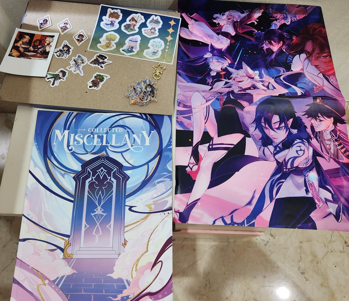 Got my copy ✌️✌️ <a href="/genshinoriginal/">ColleMisc: a Genshin OC Zine ✨</a>