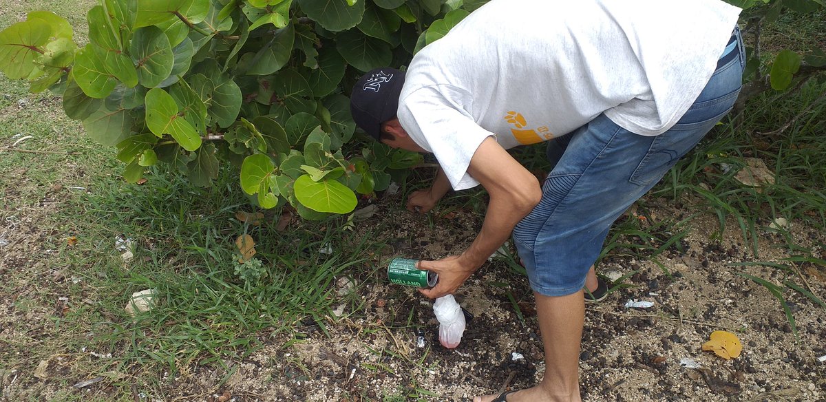 CaimitoUjc's tweet photo. Saneamiento en la playa #ElSalado por parte de la #UJCCaimito. #VotoSi #CodigoSi https://t.co/EvpyycVVNP