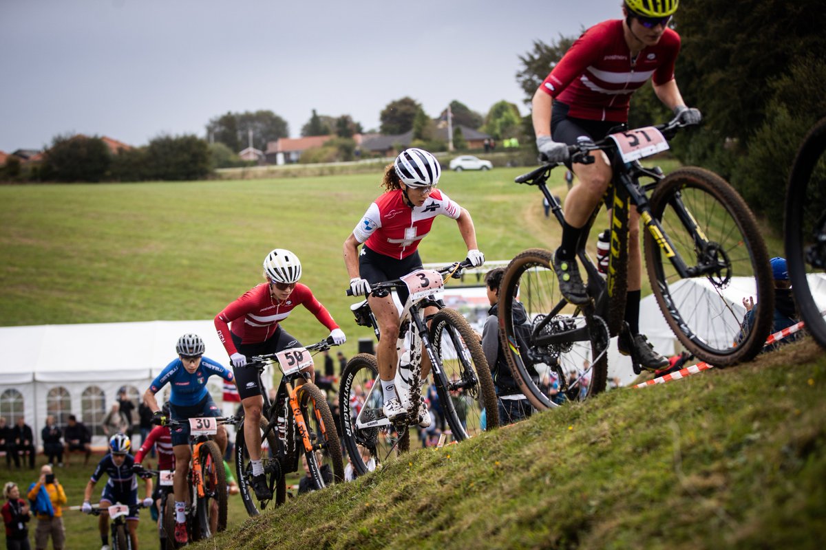 UCI_MTB's tweet photo. Pics from the 2022 UCI MTB Marathon World Championships in Haderslev, Denmark. 🇩🇰
#Haderslev2022 https://t.co/i5WztFJ7PG