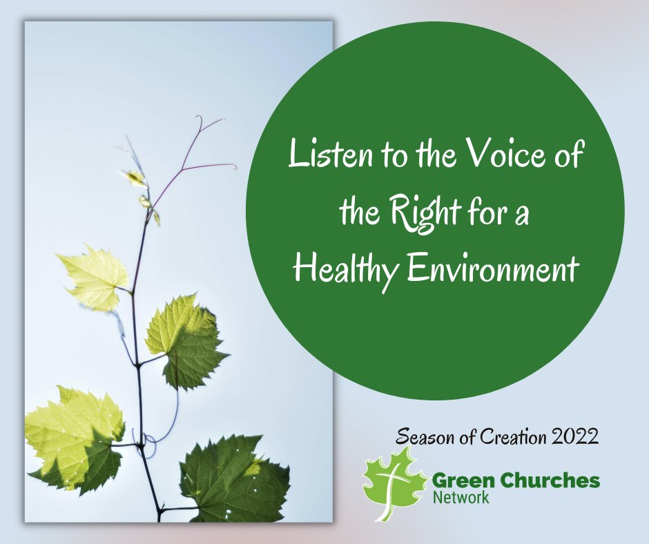 In 2021, the UN passed a resolution recognizing that having a clean, healthy and sustainable environment is a universal human right. Take a look at our toolkit to learn about granting access to a healthy environment to the most vulnerable populations. 
greenchurches.ca/wp.../uploads/…