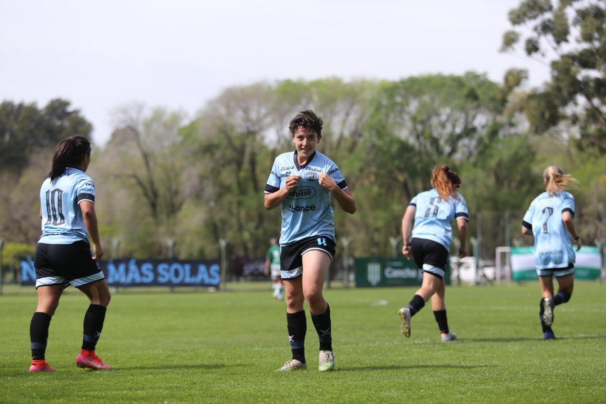 #FemeninoBelgrano 

¡DAME UNA ALEGRÍAAAAA!👏👏💪💙

#Banfield 0⃣🆚2⃣ #Belgrano

#VamosPiratas 🏴‍☠️