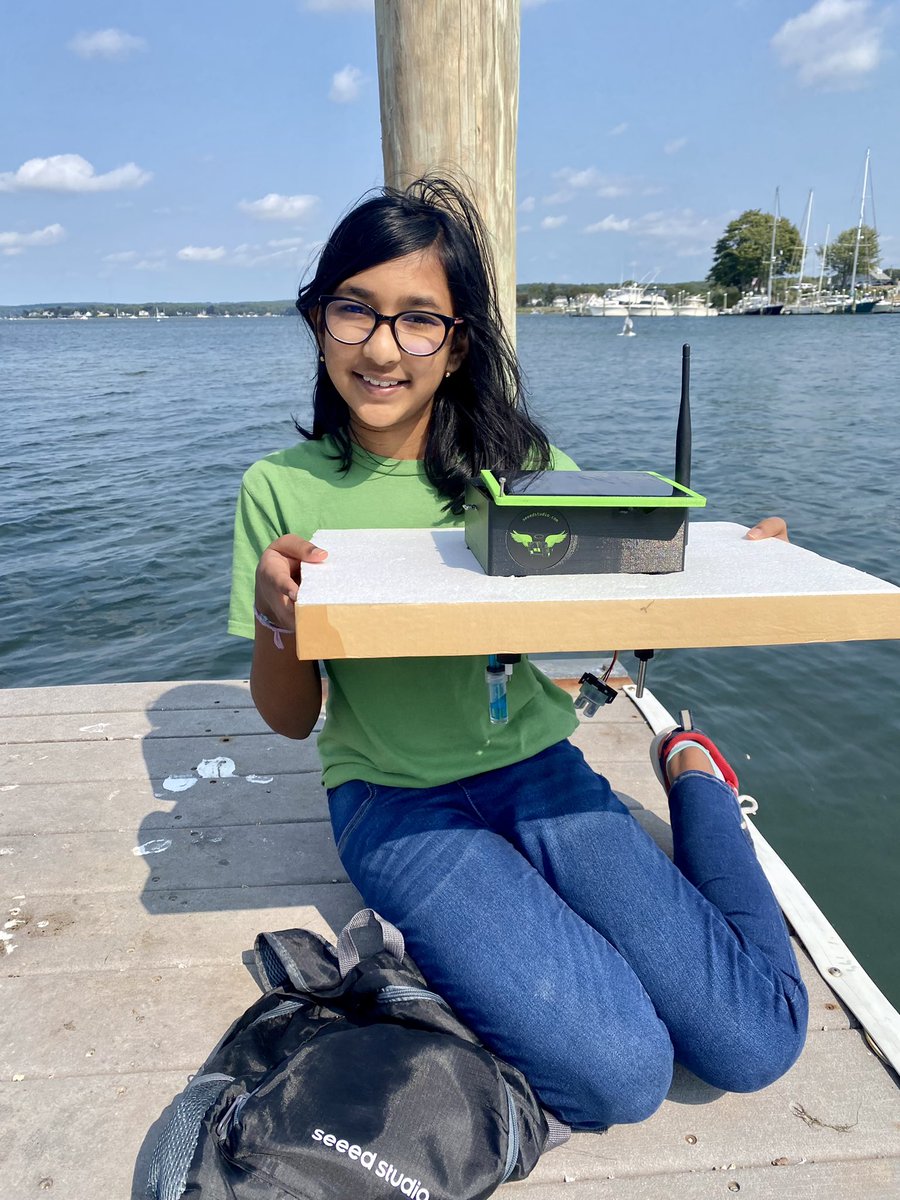 _mithundas's tweet photo. #smartlake is ready for data collection @seeedstudio @EdgeImpulse @Hacksterio . It was fun daddy-daughter time driving around the town and collect data from different water bodies https://t.co/5Y0TYDENKU