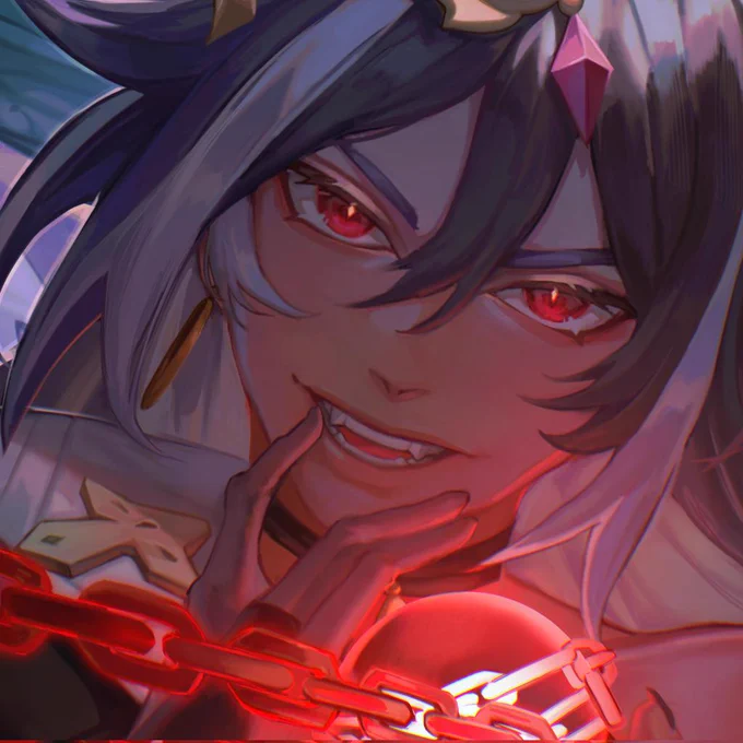 close ups of the fu huas and senti... fu hua has been one of my favorite characters from honkai and I have immense brainworms for her please love her as she deserves  