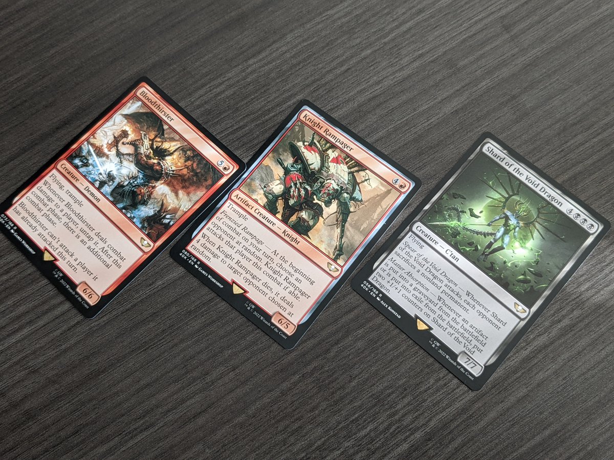 Magic: The Gathering в Twitter: „The battle enters a fevor pitch, with the  Chaos army on the brink of victory. They bring forth a Bloodthirster and  immediately enhance its monstrous abilities. As