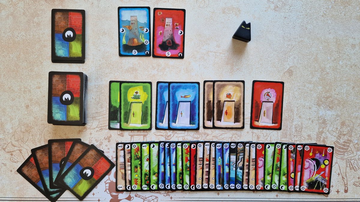 banalalban's tweet photo. Jeux de société : oh non, j'ai de nouveau sombré dans l#Oniverse...
#Onirim #Sylvion #jds https://t.co/7dhX5hoFq8
