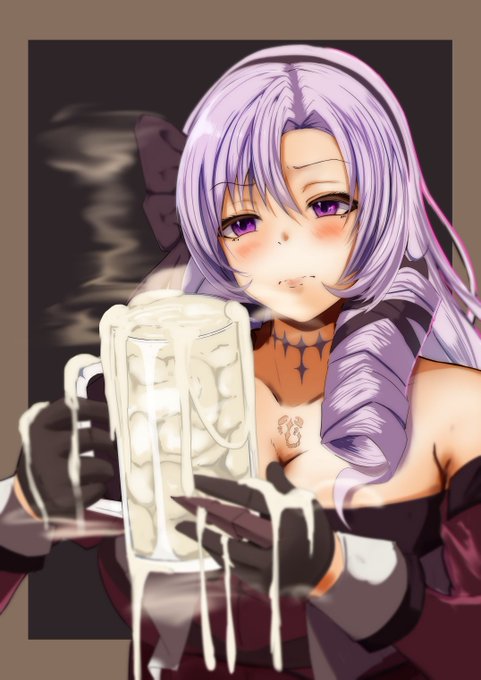 srm嬢、特濃ヨーグルト一気飲みチャレンジ。
ただのヨーグルトですからね!! 