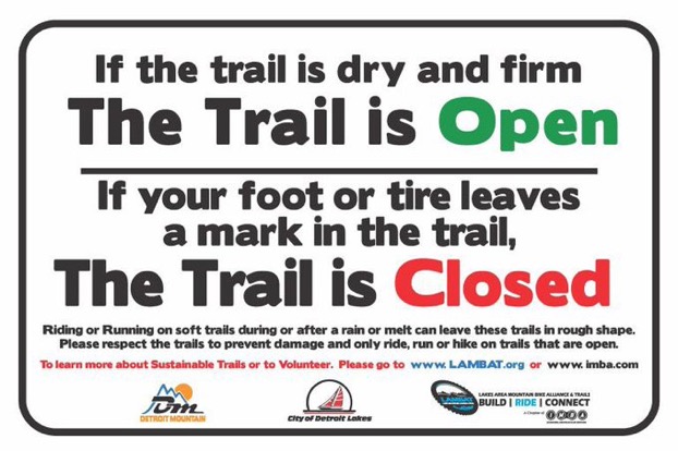 PARTIALLY OPEN (WET, TACKY): DELAYED OPEN. After a little bit more rain passing through overnight, wood features and dirt is slick and damp. Downhill trails and Lifts will open at NOON. XC trails open to ride now. Should make for great riding this afternoon! (via <a href="/TrailbotApp/">Trailbot</a>)
