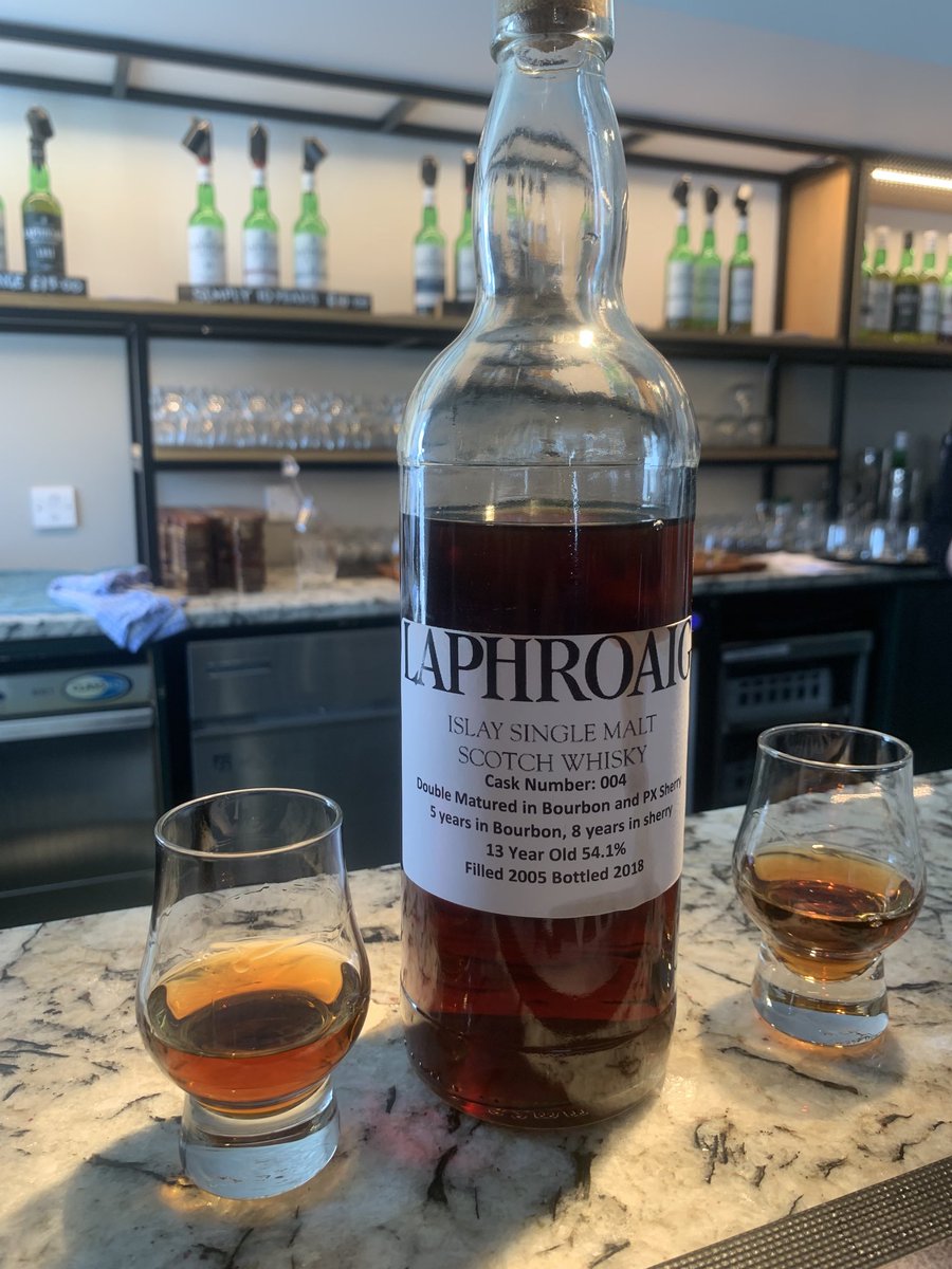 ⁦<a href="/Laphroaig/">Laphroaig Whisky</a>⁩ Thanks to Sorcha and the team for the good chat and welcome at the distillery this weekend. Lovely people of course we could refuse a few lovely drams. Thanks all 🥃👍