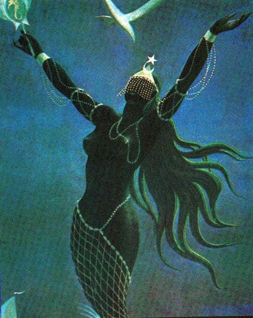dance_ya_la's tweet photo. To all the angry white people out there the original concept of the mermaid came from an African female goddess deity mami yemya .We’re just reclaiming our original history every story is being unwhitewashed.
#myariel #HalleBailey #LittleMermaid #NotMyAriel #LittleMermaid https://t.co/vofZRWh9LQ