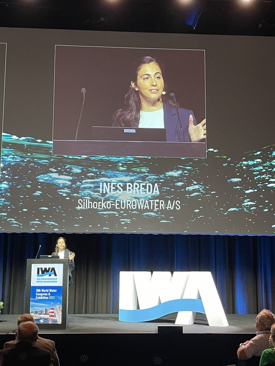 #WorldWaterCongress: <a href="/InesLBreda1/">Ines L. Breda</a> delivered a powerful and emotional keynote speech on #youth in the #water sector.

The voice of #youngpeople has never been stronger in the <a href="/IWAHQ/">International Water Association</a> &amp; wider #water sector. 

Soon we will share the recordings of this amazing plenary!