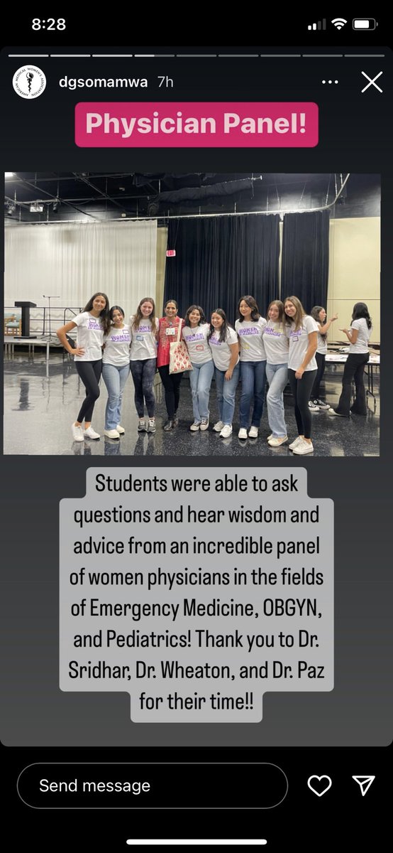 MichaelaJuels's tweet photo. Being able to pursue medicine is a privilege for those who have been “in the right place at the right time.” The idea of Mini Medical School was to provide that place directly to aspiring young women. Shoutout to @AMWADoctors @dgsomucla #WomenInMedicine 🩺 https://t.co/tw7yDcM9xa
