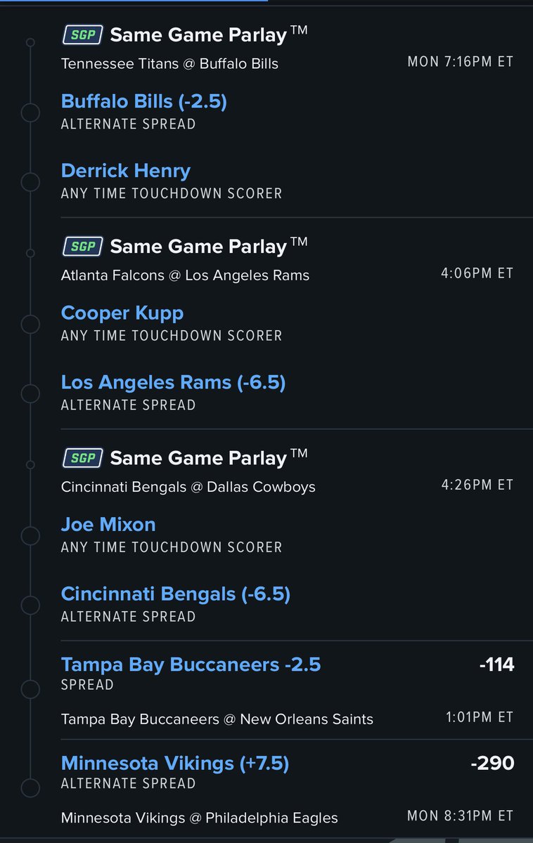 PoppasP1cks's tweet photo. A little lunch money parlay as well 🥂 https://t.co/j3lDsriOhC