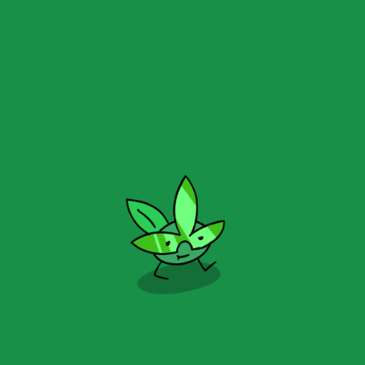 Kadomon_Patrick's tweet photo. Here is my fanart? of the grass starter in the game. Arms and legs are hard so I decided to just not do them. 
#pokemon #fakemon https://t.co/nSNyWsO0KB
