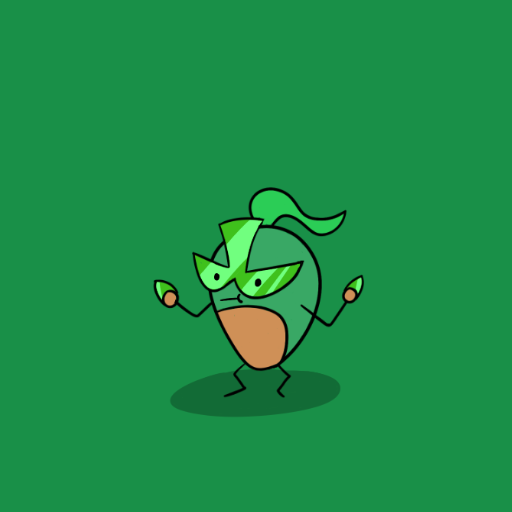 Kadomon_Patrick's tweet photo. Here is my fanart? of the grass starter in the game. Arms and legs are hard so I decided to just not do them. 
#pokemon #fakemon https://t.co/nSNyWsO0KB