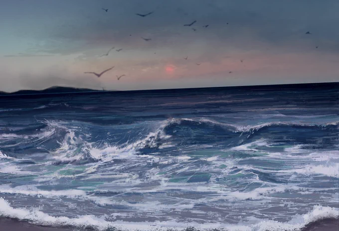 海 