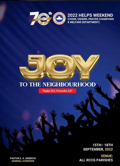 rccgcpabuja's tweet photo. The HELPS MINISTRY WEEKEND
The Lord is my strength and my shield;
My heart trusts in Him, and I am helped;
Therefore my heart exults,
And with my song, I shall thank Him.
#rccgcabuja
#centralparish
#helpsweekend https://t.co/Uoe0JX6q9J
