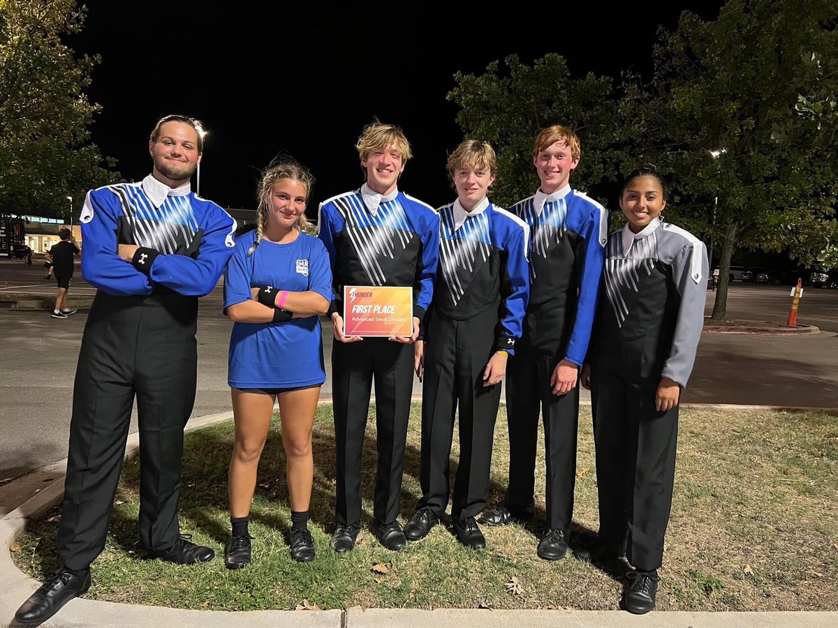 MACKnightsBand's tweet photo. Congratulations to MAC Percussion who played a great show at #Thunderinthehills and just happened to take home the first place award in the Advanced Small Division AND the caption award for best snare line. #gomacband #gomacpercussion πΈ Patrice Jones https://t.co/00mZaqkk1q