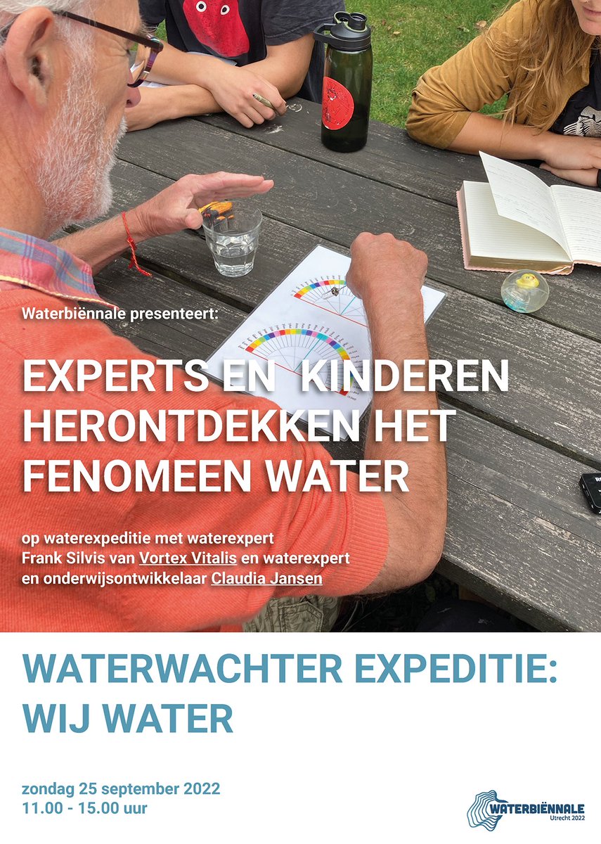 Uit hoeveel water bestaan wij? Heeft water geheugen? Wat is het verschil tussen bronwater, kraanwater, slootwater en het water in onszelf? Dat zoeken we uit op zondag 25 september 11 uur bij Metaal Kathedraal! 
Kom je ook? Tickets: metaalkathedraal.nl/tickets
#waterbiennaleutrecht