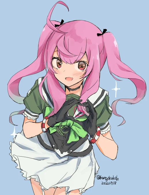 +10分#艦これ版深夜の真剣お絵描き60分一本勝負#艦これ版真剣お絵描き60分一本勝負_20220918#桃 