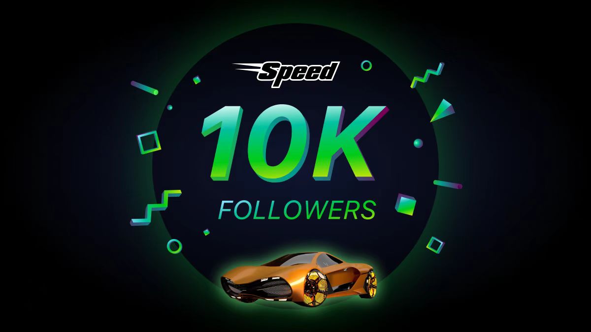 2022SpeedFi's tweet photo. 💙Thanks to all. 🚀We are now over 10k followers!
LFG!!
btw, if we surpass 15k followers, what gift would you like from SpeedFi? Comment below👇
#NFT #SpeedFi https://t.co/UVzlYB1CQ6