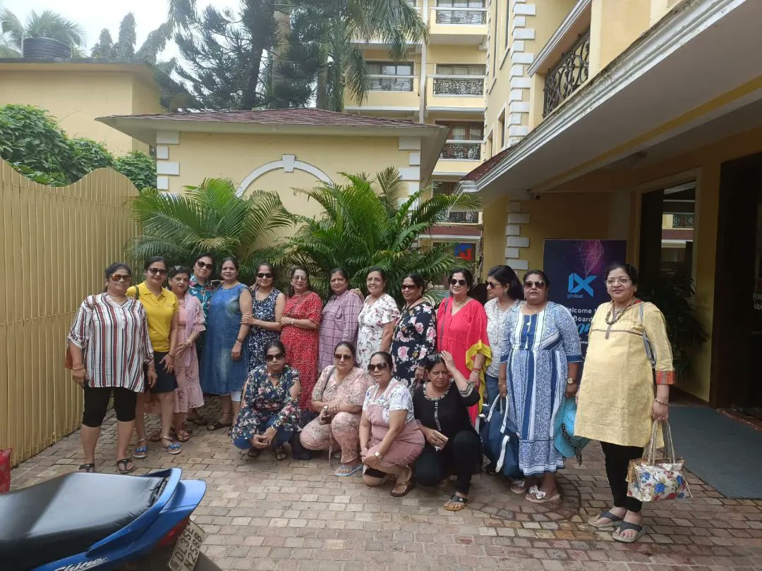 VARUNRSINGH's tweet photo. Serviced Leisure womens Special Group at First Halt Resort Goa
14-Sep to 17-Sep
Really appreciated our Trade Partners support and showing trust in our brand since ages.
Team #NSPL
#IVR 8447 117 117
#goaride #memorableladakh #andamanclap #himachalb2b #junglesaffar https://t.co/mwvHUvjvPZ
