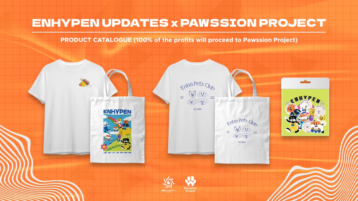 en_charity's tweet photo. Feel your heart blown away with our PAWLAROID LOVE Merchandise Fundraiser 😍 Through our pet series, EN-IMAL and ENHAPETS, it’s time for your heart to go WOOF WOOF 🎶💗

100% of the profits will proceed to Pawssion Project.

For more info: https://t.co/3Ae2lQmMdO https://t.co/GjuB1afy8F