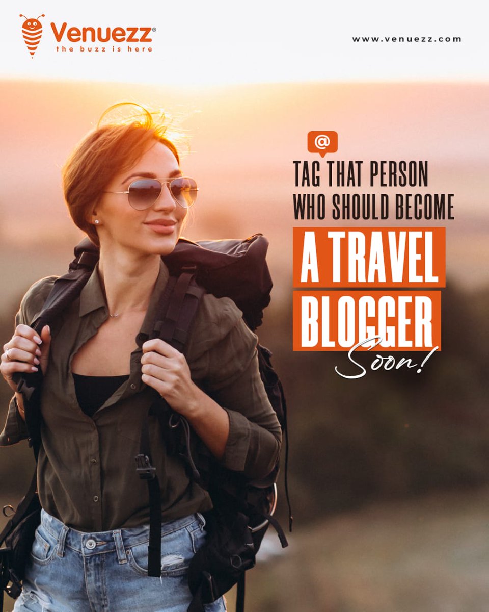 VenuezzOfficial's tweet photo. Tag that travel freak who's travel stories are going to be trending soon!
.
Connect with us on https://t.co/xhuEFMYoj4
.
#venuezz #venuezzindore #venuezzjaipur #venuezzpune #venuezzudaipur #travel #travelindia #indiantraveller #indiantravelbloggers #travelquotes #travelforgood https://t.co/k1wSDmsA7l