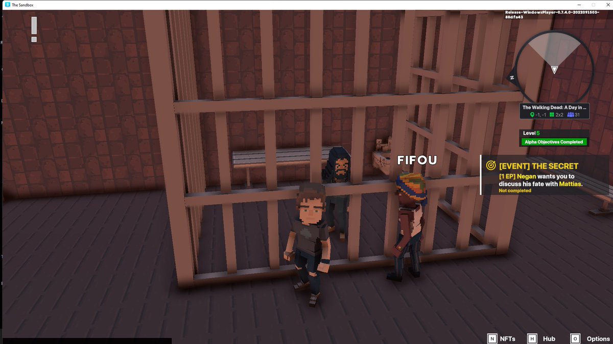 Ting12829049's tweet photo. @TheSandboxGame @TheWalkingDead I just participated in the #SandboxAlphaS3Giveaway for a chance to win 500 SAND! Found Negan in Alexandria, check out my screenshot below!
👇 https://t.co/7rVuxcFvxF