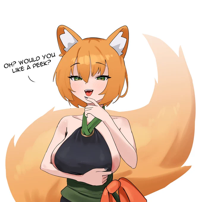 Cheeky fox 