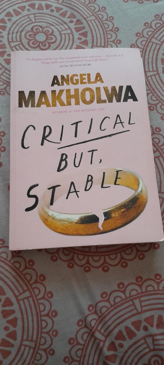 KgosigadiD's tweet photo. I asked my son to pick any book from my shelf and he picked this one. A book for the week.
#SelfLove
#CriticalButStable https://t.co/oKOieajeKs