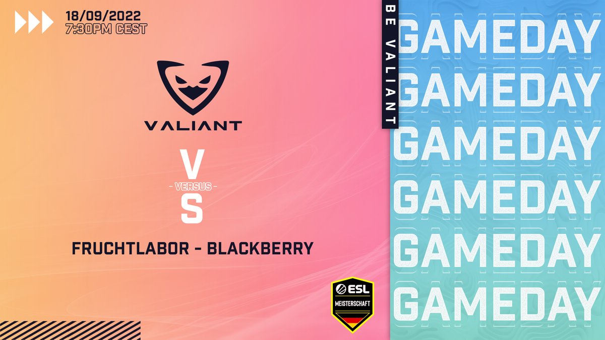 [#CSGGO]

Hey everybody,

we are hyped to play our next #ESLMeisterschafts match today. It won't be an easy match so tune in and support us! A win today, will give us a good position for the rest of the season.

⏰| 19:30
🆚| Blackberry
📺| twitch.tv/freshcs_
 🎙️| fREShCS_