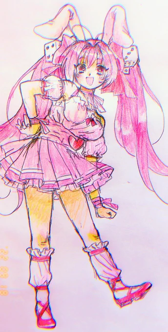 らくがき もっとチョーシあがってこ〜い!!!!! 