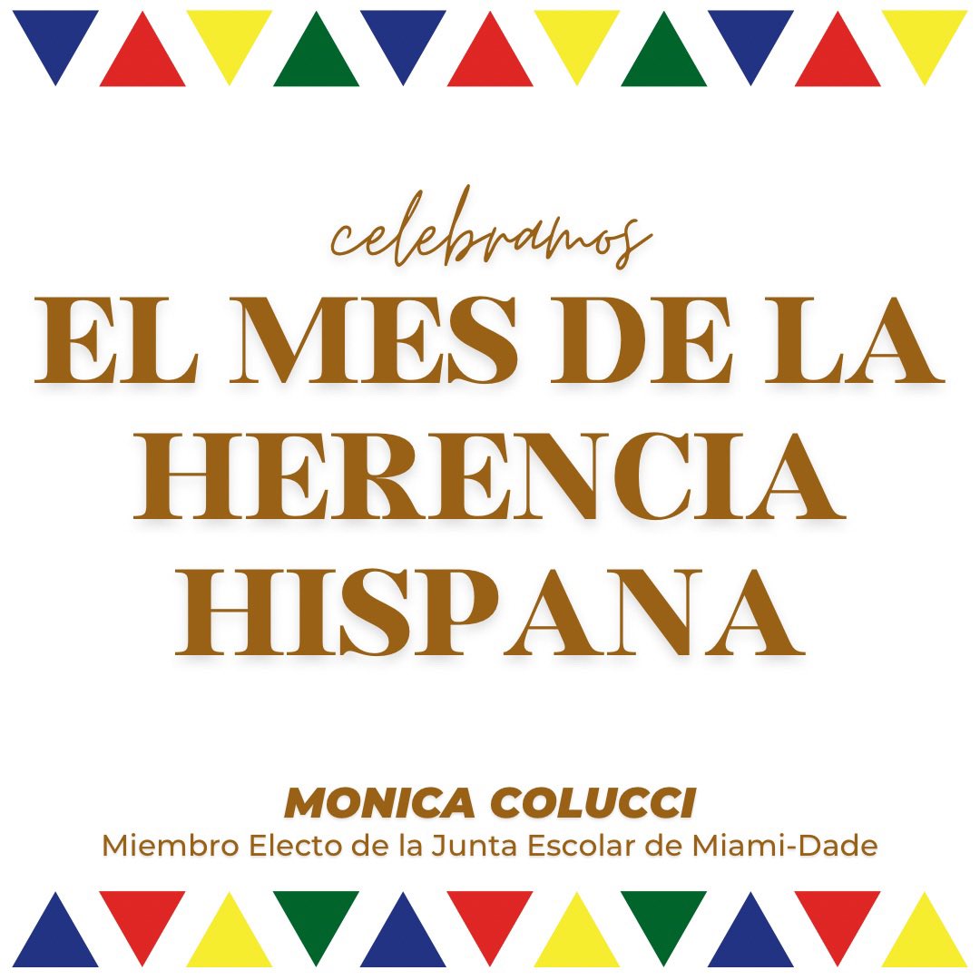 This month we celebrate Hispanic Heritage and all of the contributions Hispanic Americans have made to enrich our nation.

Este mes celebramos la Herencia Hispana y las contribucciones de los Hispano-Americanos que enriquecen a nuestra nación.

#HispanicHeritageMonth
