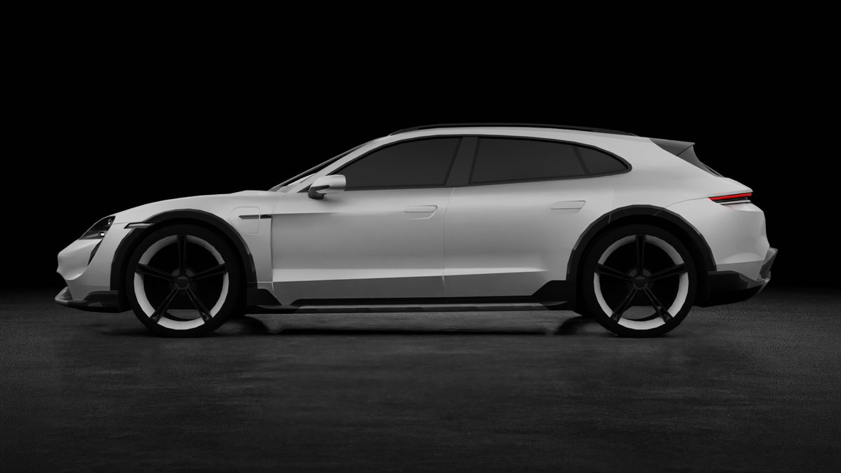 Dev_Blender's tweet image. 2021 Porsche Taycan Turbo S Cross Turismo made by me in Blender
#Blender3d #RobloxDev #Roblox #CarDealershipTycoon